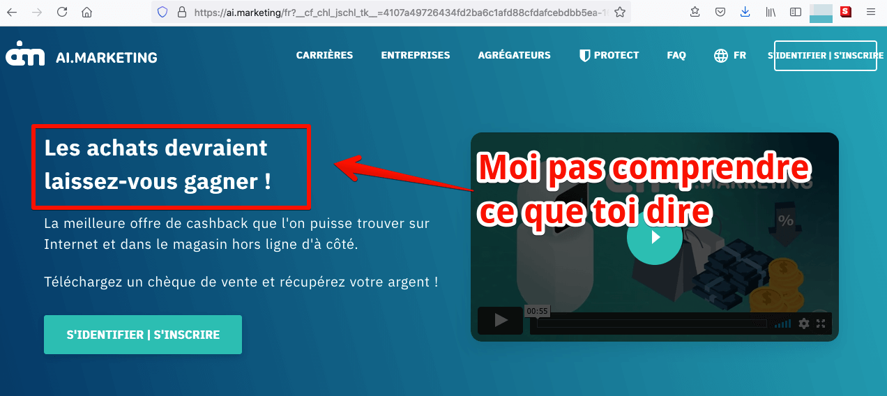 Les traductions grotesques sur AI.MARKETING